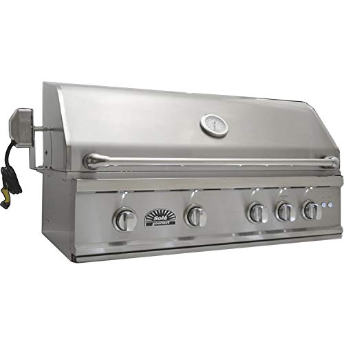 Sole Luxury TR 38Inch Builtin Propane Gas Grill with Rotisserie