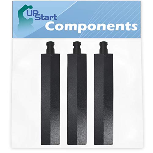 UpStart Components 3Pack BBQ Gas Grill Tube Burner Replacement Parts for Calphalon Cooking Essentials 8353  Compatible Barbeque Cast Iron Pipe Burners 15 34