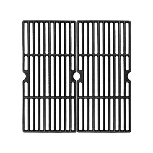 Hisencn Grill Grates Replacement for Charbroil 463250210 463250211 463250212 463251413 463251414 466251413 Thermos 461633514 16 1516 Matte Coated Cast Iron Cooking Grids