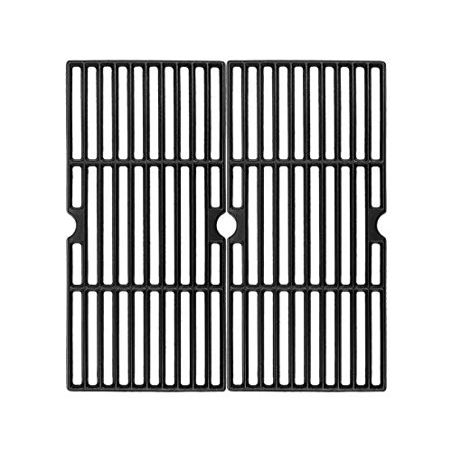 Hisencn Grill Grates Replacement for Charbroil 463250210 463250211 463250212 463251413 463251414 466251413 Thermos 461633514 16 1516 Matte Coated Cast Iron Cooking Grids
