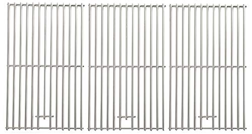 PETKAO 17 18 x 29 58 Cooking Grill Grates for Members Mark 7200882D Nexgrill 7200882A 7200882S Charbroil 463234413 463234614 463234815 Stainless Steel 3PCS