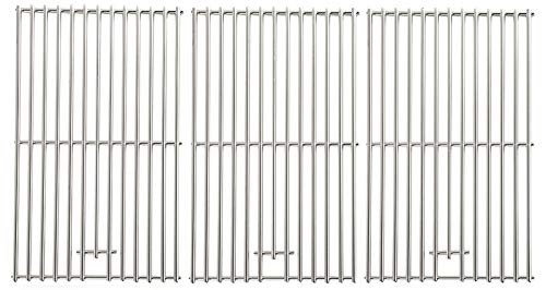 PETKAO 17 18 x 29 58 Cooking Grill Grates for Members Mark 7200882D Nexgrill 7200882A 7200882S Charbroil 463234413 463234614 463234815 Stainless Steel 3PCS