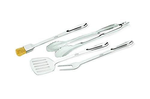 All Clad BBQ Tool Set 4 Pieces Silver