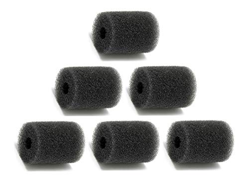ATIE High Density Pool Cleaner Sweep Hose Tail Scrubber 370017 for Legend Pool Cleaner Sweep Hose Scrubber 370017 (6 Pack)