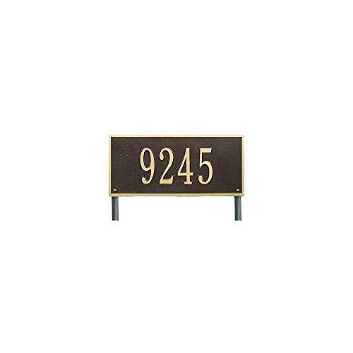 Whitehall Hartford Lawn Plaque-EngravingGiftGardenHomeWeddingAddressCustom