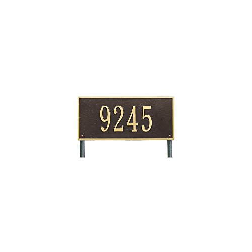 Whitehall Hartford Lawn Plaque-EngravingGiftGardenHomeWeddingAddressCustom