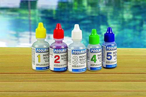 Poolmaster 23227 Replacement Indicator Solutions 1  5 For Spa or Swimming Pool Water Testing