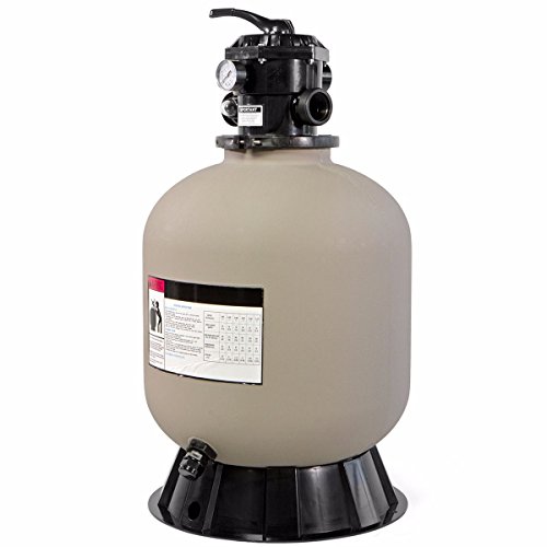 XtremepowerUS 81093 75140V 19 InGround Sand Filter System for Swimming Pool up to 24000 Gallons Gray