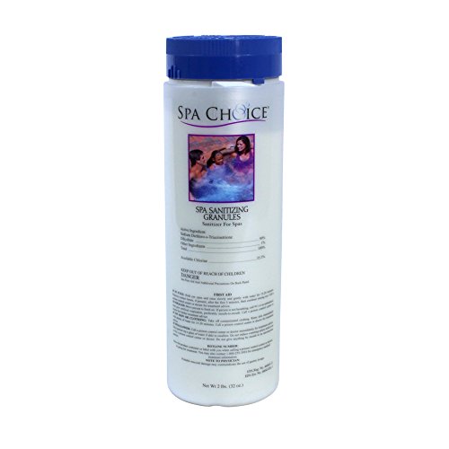 SpaChoice 47233031 Sanitizing Granules Hot Tub Chlorine 1Pack