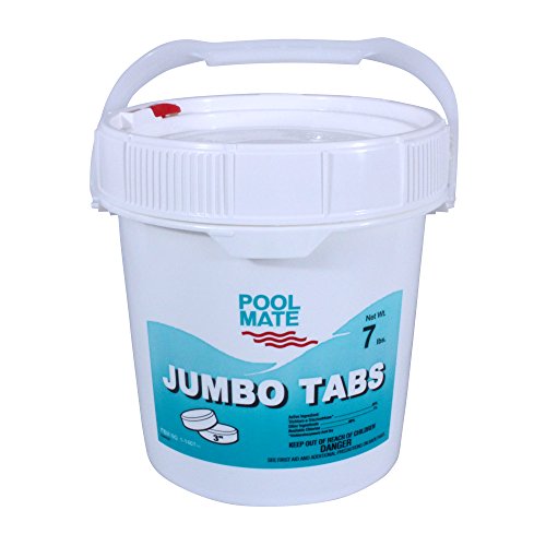 Pool Mate 11407 Jumbo Tabs Swimming Pool Chlorine 7Pounds