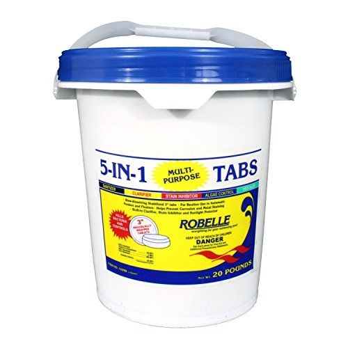 Robelle 1420M Chlorine Tabs Pool Sanitizer 20Pounds