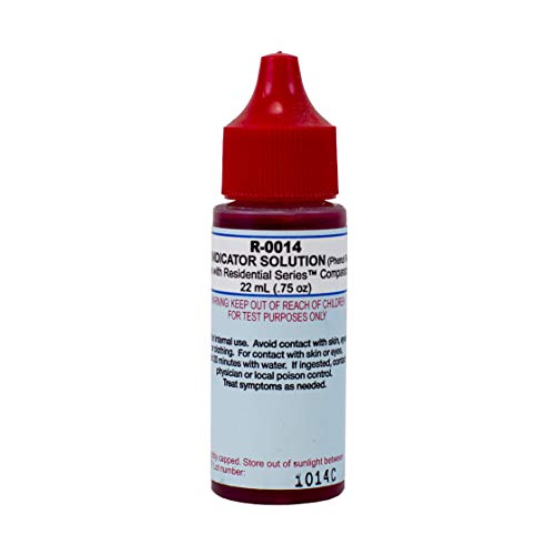 Taylor R0014 Swimming Pool Test Kit Reagent 14 75 Oz pH Indicator Phenol Red