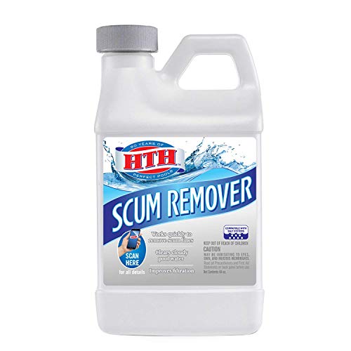 HTH 67028 Scum Remover Swimming Pool Cleaner 64 oz