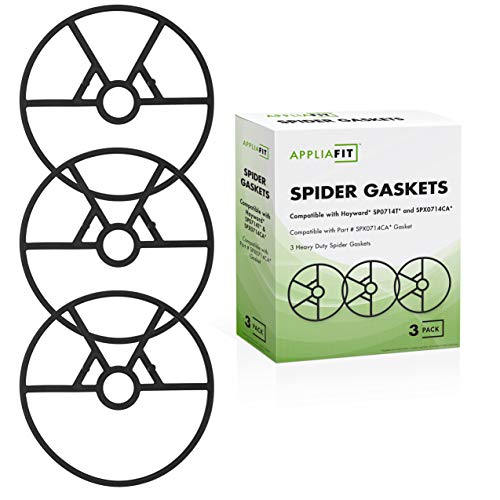 AppliaFit 3Pack Spider Gasket Compatible with Hayward SP0714T VariFlo XL Valve and SPX0714CA (3Pack)