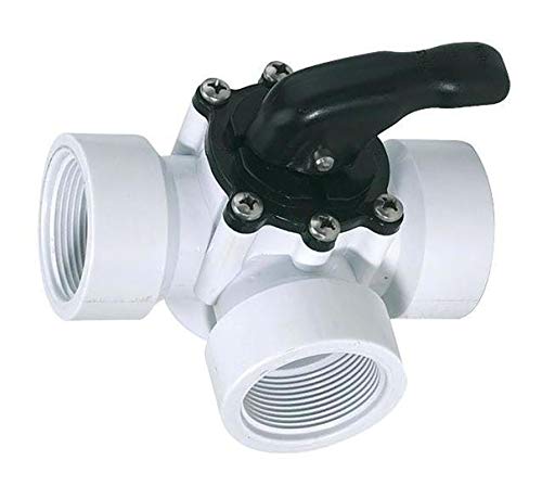 ATIE Pool  Spa 3Way Diverter Valve with 112 Female Threaded