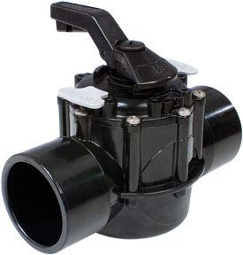 Waterway Plastics TruSeal 2Way Swimming Pool Straight Diverter Valve for 2 or 2½ PVC Made of Durable CPVC 6007060CPVC