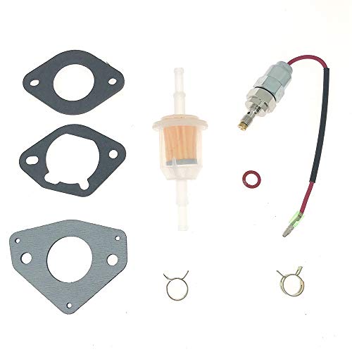 New Engines Repair Kit Fuel Shut Off Solenoid Valve for Kohler Replace OE 2475722S 24 757 22S 2475722 24 757 22 2404120 24 041 20 2404120S 2475515 24 755 15