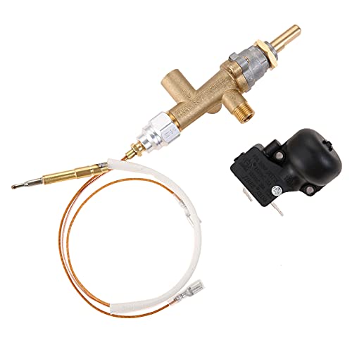 Propane Gas Patio Heater Repair Replacement Parts for Thermocouple Sensor  Dump Switch Controls Safety KitMain Control Valve with Pilot Port Kit
