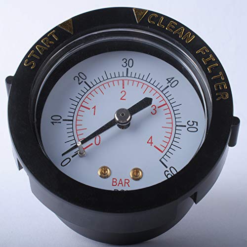 Wadoy 190059 Replacement Compatible with Pentair Excellent Performance Pool Filter Pressure Gauge Perfectly Replaces Pentair Pool Pressure Gauge