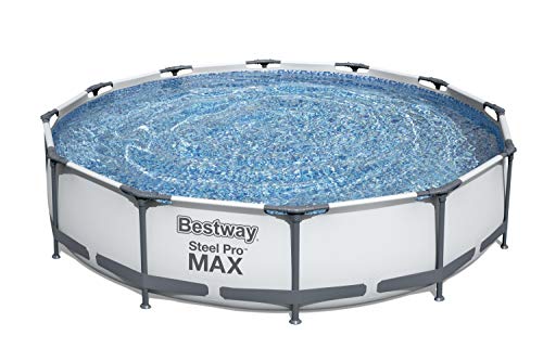 Bestway 56061US Steel Pro MAX Above Ground Swimming Pool 12 x 30 White
