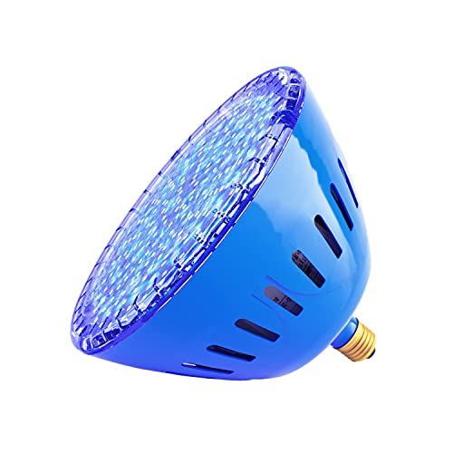 LAMPAOUS Color Changing Swimming Pool Lights R40 Pool LighE26 Base inground Pool Bulb 12V LED Pond Lights (12VAC)