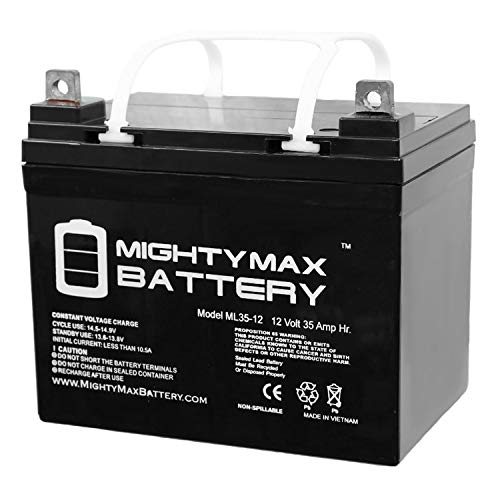 Mighty Max Battery 12V 35Ah Battery Replaces John Deere Lawn TractorRiding Mower 108 Brand Product
