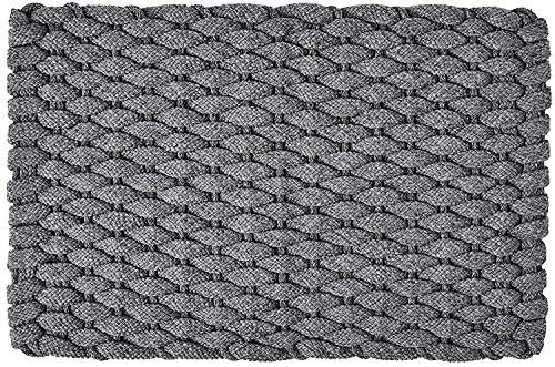 Rockport Rope Doormats 2438206 Indoor  Outdoor Doormats 24 x 38 Gray