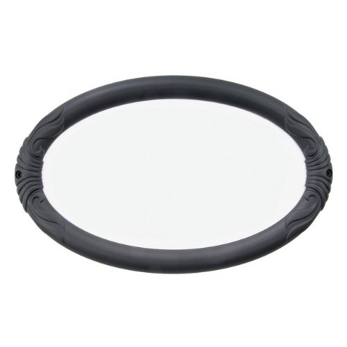 Hy-Ko Black Oval Address Plaque Sold in packs of 3