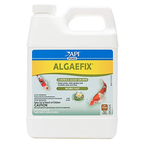 API POND ALGAEFIX Algae Control 32Ounce Bottle FISHAQUARI (169G)