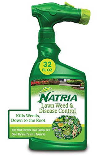 Natria 100532522 Lawn Disease Control Weed Killer 24Ounce ReadytoSpray