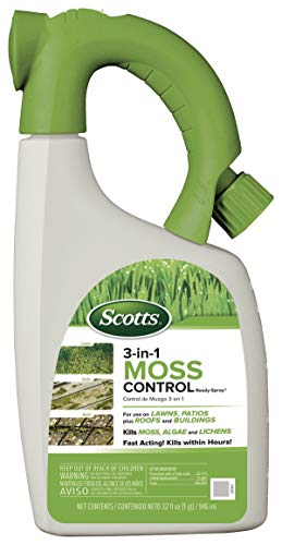Scotts 3in1 Moss Control ReadySpray 32Ounce
