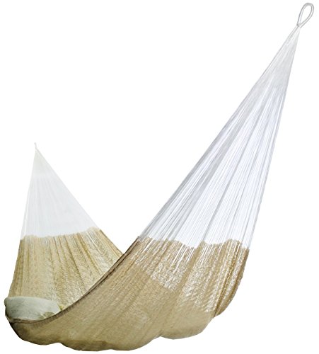 HAMMOCKS RADA Handmade Yucatan Hammock  Matrimonial Size Natural Color  13ft Long Artisan Crafted…