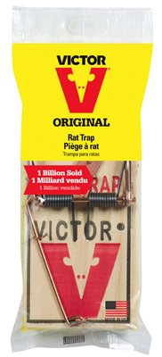 Victor M201 Rat trap (Pack of 2)  Includes the SJ pest guide eBook
