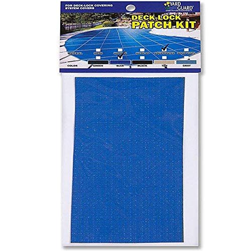 Hinspergers Universal Solid Swimming Pool Safety Cover Patch Kit  Blue