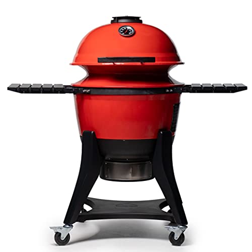 Kamado Joe KJ15040320 Kettle Joe 22 inch Charcoal Grill Blaze Red