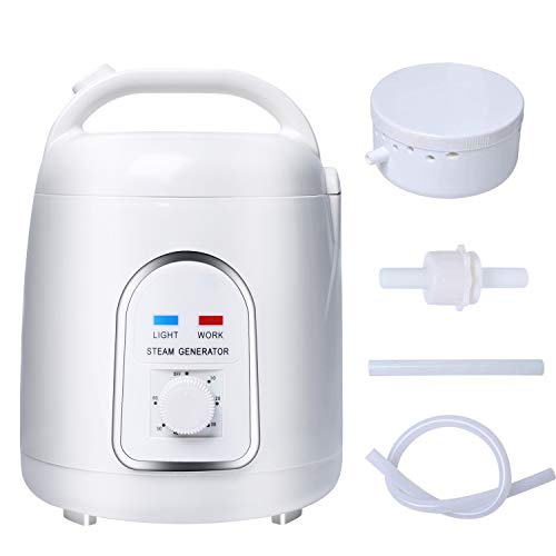 Wadoy Portable Sauna Steamer Pot 15L Sauna Steamer Machine for Bathroom Home SPA Shower Body Relaxation