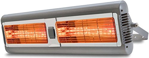 Solaria Electric Infrared Heater  CommercialGrade IndoorOutdoor 3000 Watt 240 Volts