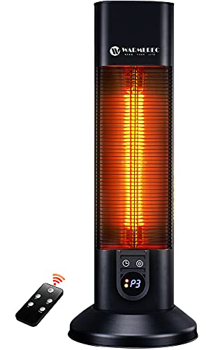 WARMLREC Infrared Patio Heater Portable Electric Outdoor Indoor 1500W Space Heater