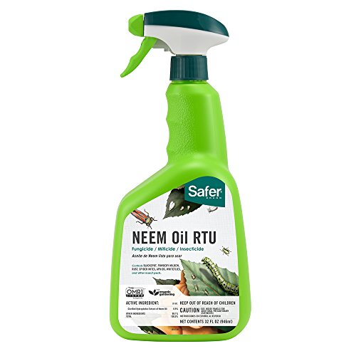 Safer 51806 Neem Oil ReadytoUse Brand Fungicide 1 Pack