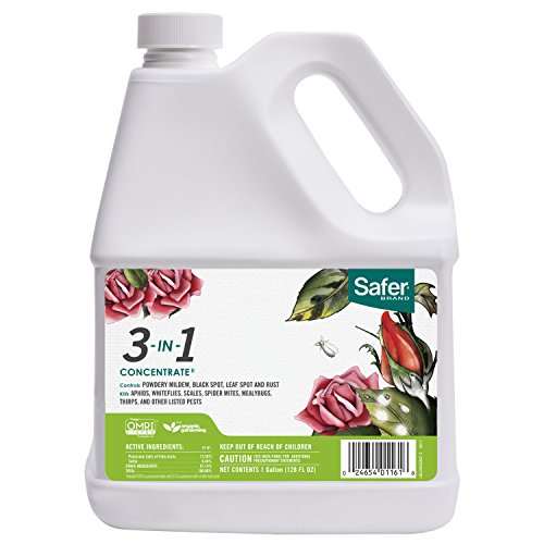 Safer Brand 3in1 Garden Fungicide 1 Gallon
