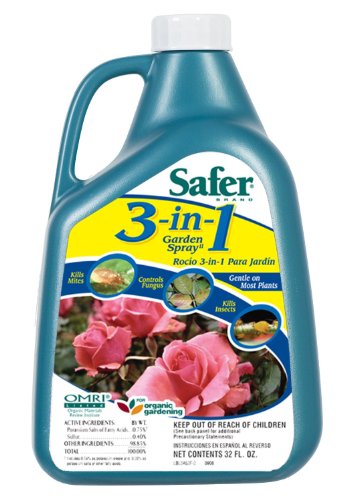 Safer Brand SF5462 54626 3 in1 Garden Spray Concentrate 32 oz 1 Pack