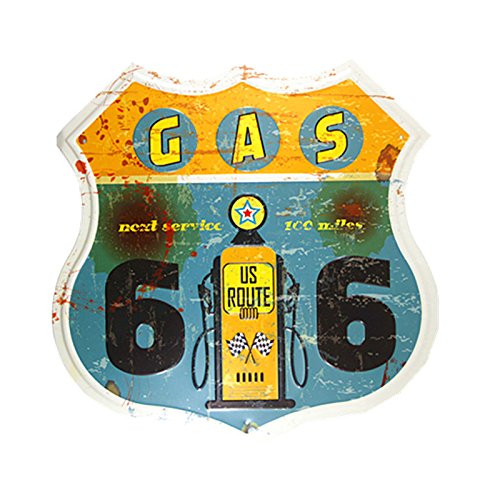 dingleiever-Gas Oil Station Last Changes route66 Classic Metal Sign Outdoor Wall plaques