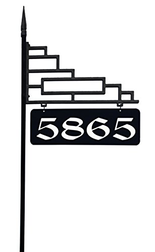 Excalibur Reflective Address Sign 48&quot With Customized Address Exclusively By Address America