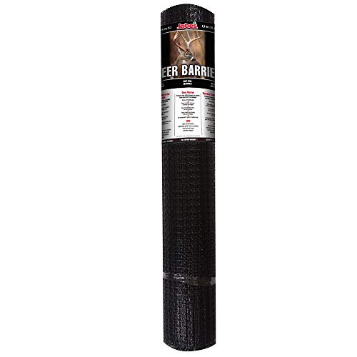 Jobes Easy Gardener LG400171 7by100Foot Deer Barrier Fencing 7 Ft x 100 Ft  Black