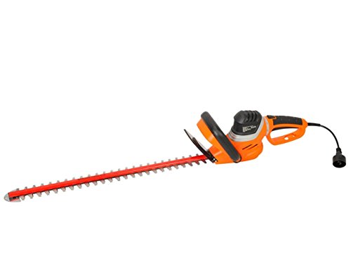 Garcare 48-Amp Corded Hedge Trimmer with 24-Inch Laser Cutting Blade Blade Cover Included