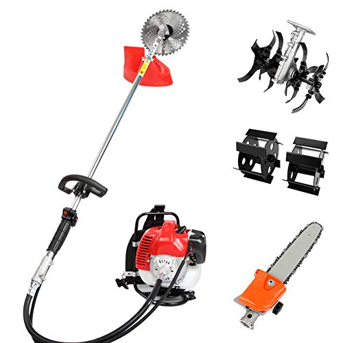 Robbey 2-Cycle Brush Cutter Gas String Trimmer Dewalt Pole Saw 4 in 1 Gas Hedge Trimmer