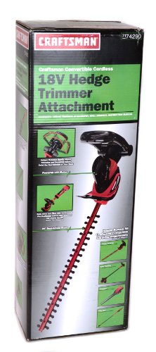 Craftsman 74290 18v Hedge Trimmer Attachment