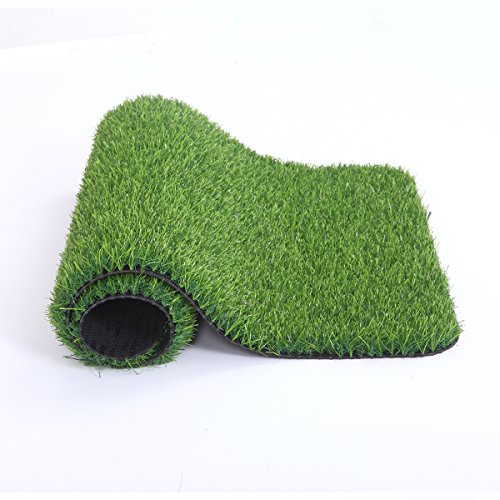 MAYSHINE Artificial Grass Door Mat IndoorOutdoor Rug Green Turf Perfect for MultiPurpose Home Entryway Scraper Doormat Dog Mats 18x295 Inches
