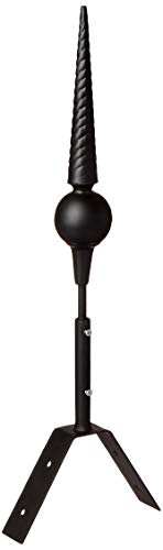 Dalvento 101BMX Venetian Mini Finial Matte Black