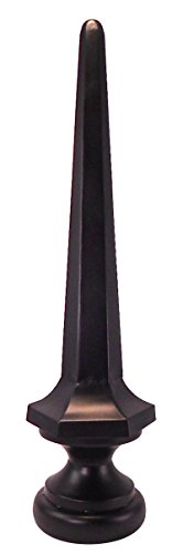Dalvento Large Kyoto Finial Black Matte